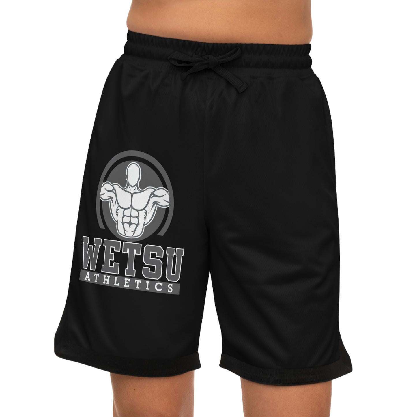 WETSU Athletics Basketball Shorts - Comfortable Performance Ribbed Design