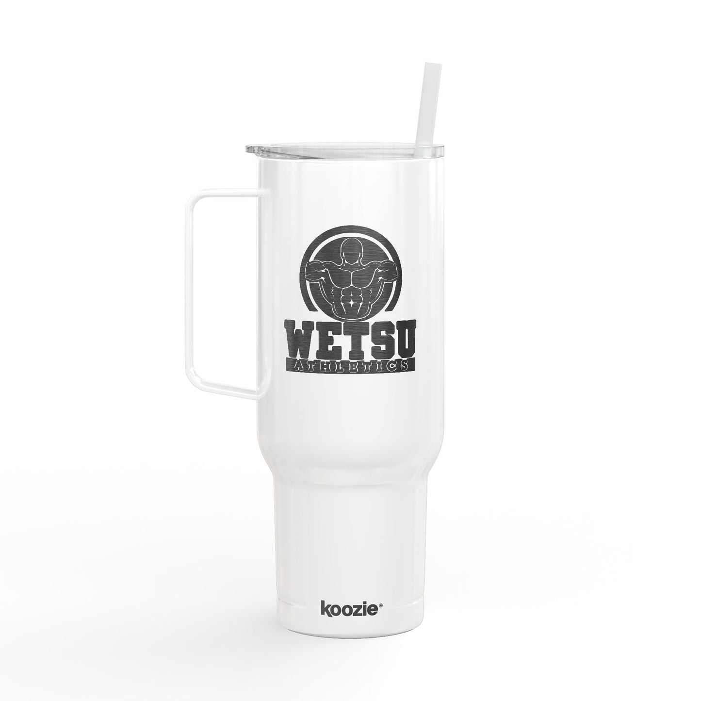 Personalized Insulated Tumbler - 40oz Engraved Travel Mug with Lid
